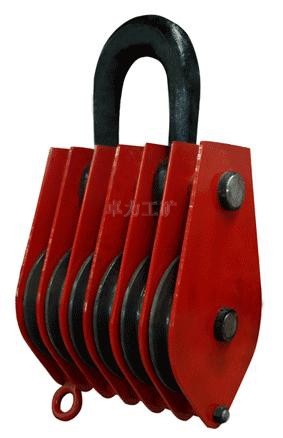 吊環(huán)型六輪滑車，軸套吊環(huán)型六輪滑車，滑車